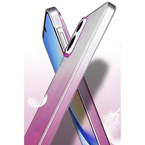 Galaxy A06 Glossy Kapak - ��l Titanyum