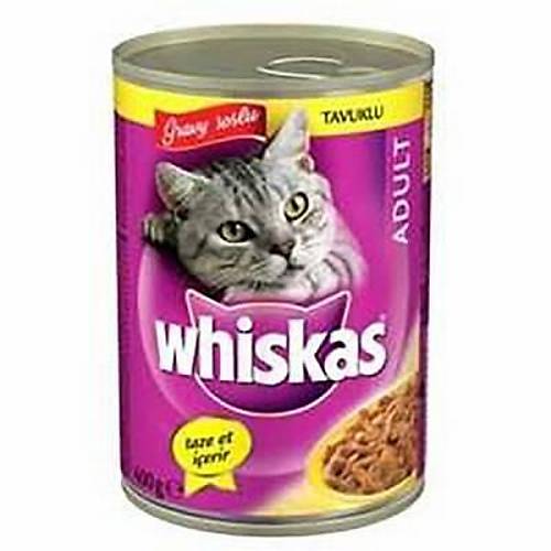 Gravy Soslu Tavuklu Yeti�kin Kedi Konservesi 12 Adet 400 Gr