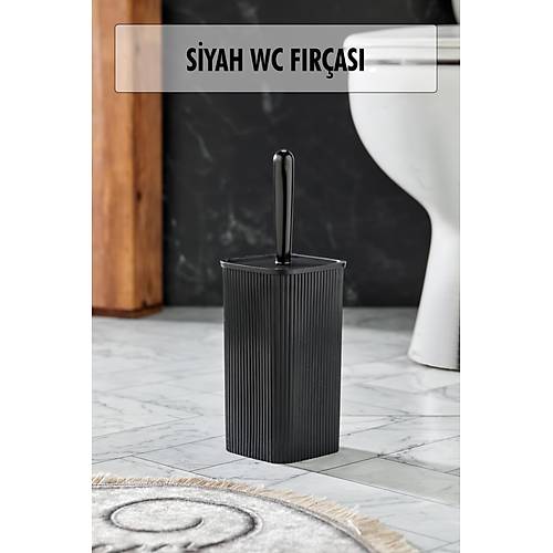 WC F�r�as� & Tuvalet F�r�as� Siyah 2 Par�a