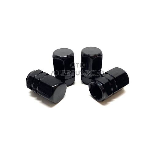 Al�minyum Alt�gen Sibop Kapa�� 4'l� Siyah