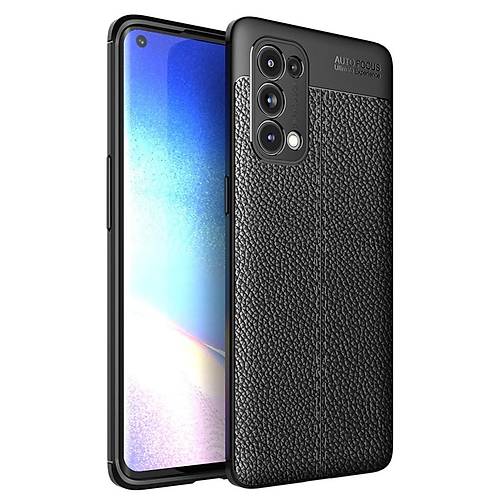 Reno 5 Pro K�l�f Auto Focus Kapak - Siyah