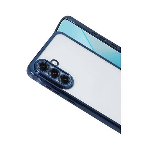 Galaxy A17 5G Razer Lensli Silikon - Lacivert