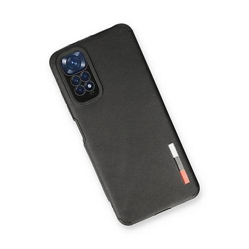 Redmi Note 11 K�l�f Loop Deri Silikon - Siyah