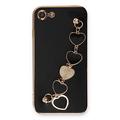 iPhone 7 K�l�f Esila Silikon - Siyah