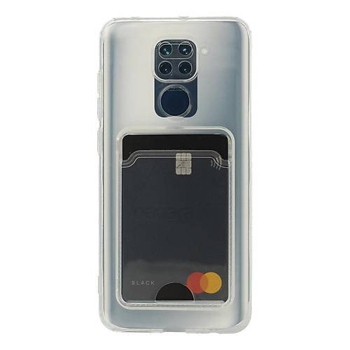 Redmi Note 9 K�l�f Kart �effaf Silikon - �effaf