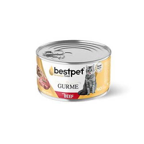 Gurme Jelly Biftekli Tah�ls�z Yeti�kin Kedi Konservesi 85 Gr