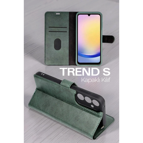 Galaxy A37 5G Trend S Plus Kapakl� K�l�f - Taba