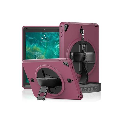 iPad 5 Air 9.7 K�l�f Strap-C Otterbox Tablet Kapak - M�rd�m