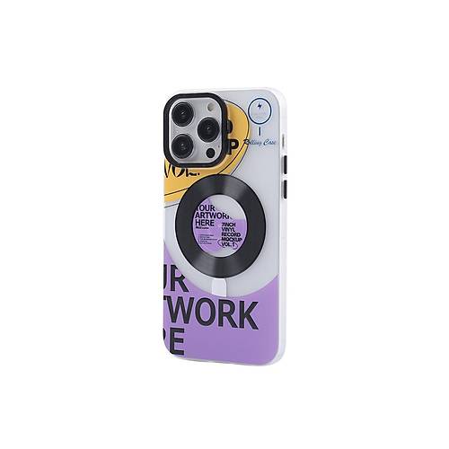 iPhone 12 Pro Max K�l�f Apollo Magneticsafe Desenli Kapak - Apollo �effaf - 6