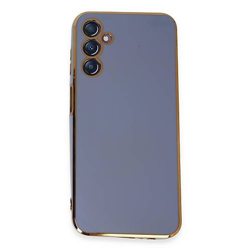 Galaxy M14 5G K�l�f Volet Silikon - Mavi