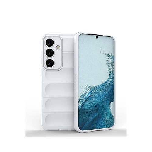 Galaxy S24 K�l�f Optimum Silikon - Krem