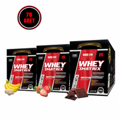 Whey 3 Matrix 30 Gr x 78 Adet (2340 Gr) 78 Paket