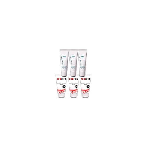 Kaz Gagas� Kremi 3x100 ml Rahatlat�c� +Redroid Rahatlat�c�  Krem 3x50 ml