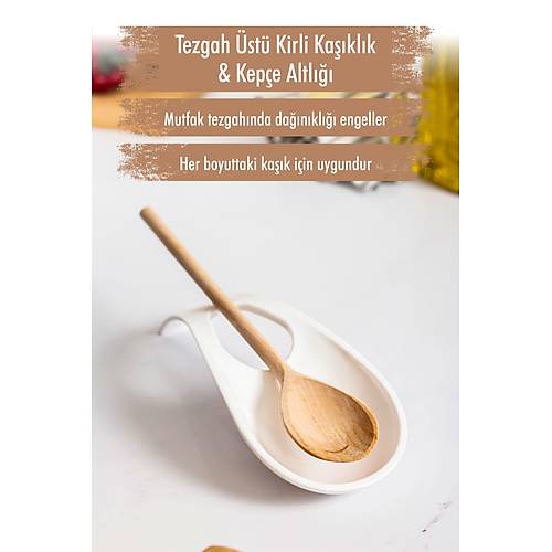 Akrilik Beyaz Tezgah �st� Kirli Ka��kl�k & Kep�e Altl���