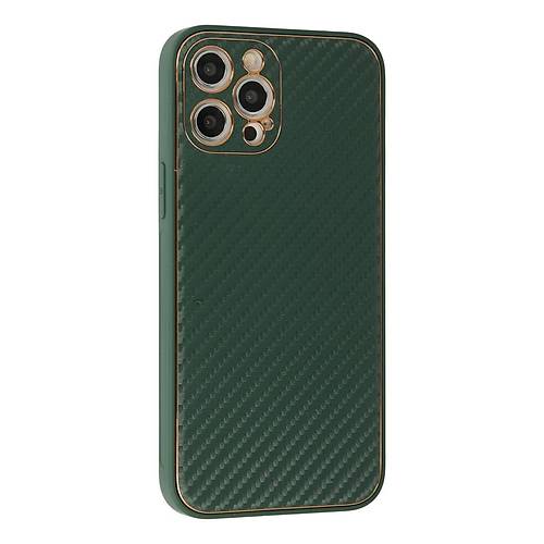 iPhone 12 Pro Max K�l�f Coco Karbon Silikon - Ye�il