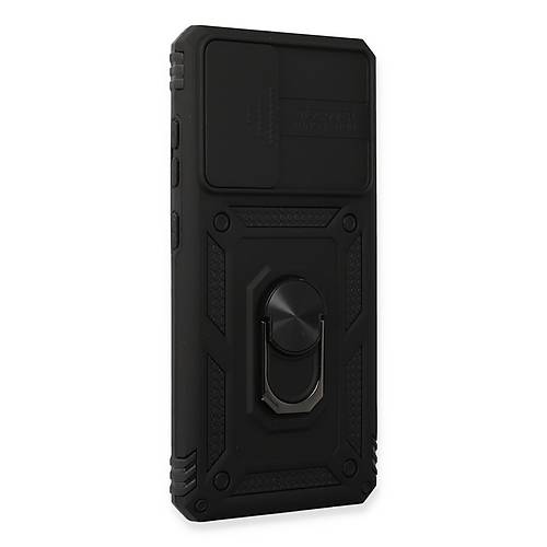 Galaxy A53 5G K�l�f Pars Lens Y�z�kl� Silikon - Siyah