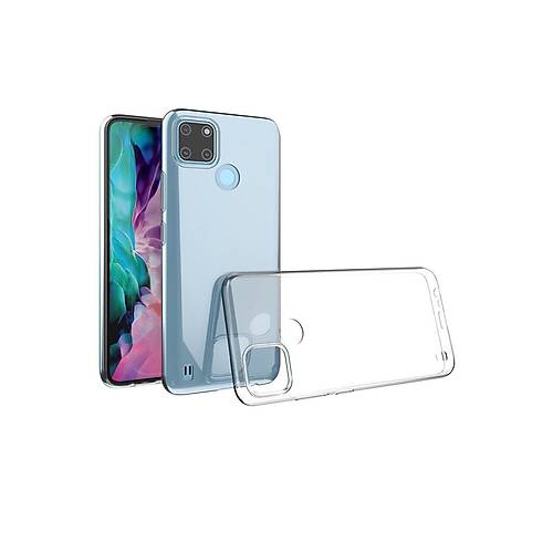 Realme C25Y K�l�f L�x �effaf Silikon