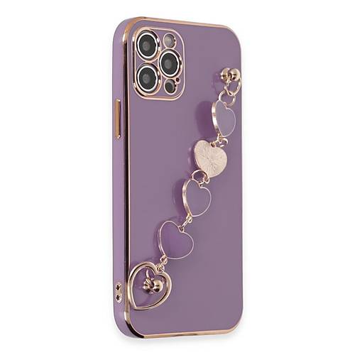 iPhone 12 Pro K�l�f Esila Silikon - Mor