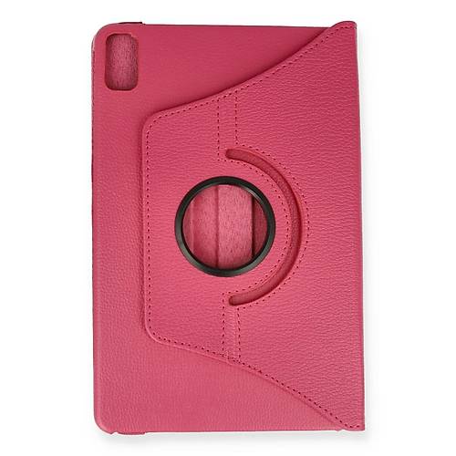 MatePad 10.4 K�l�f 360 Tablet Deri K�l�f - Pembe