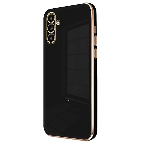 Galaxy A25 5G K�l�f Volet Silikon - Siyah