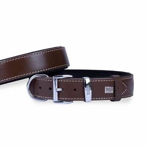 Konfor Deri K�pek Boyun Tasmas� Kahverengi 3,5x47 55 Cm