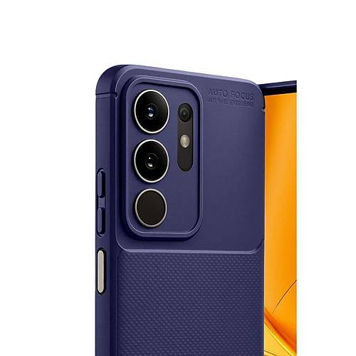 Y29 4G Auto Focus Karbon Kapak - Lacivert