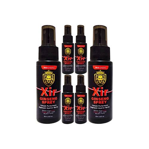 Xir  60 ml Erke�e �zel Kar���m 3xeffect 6 Adet Sprey