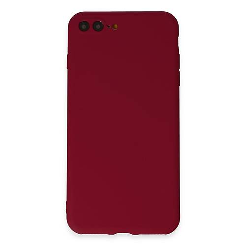 iPhone 7 Plus K�l�f First Silikon - Bordo