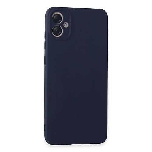 Galaxy A05 K�l�f First Silikon - Lacivert