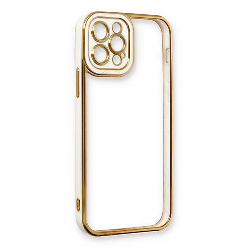 iPhone 12 Pro K�l�f Liva Lens Silikon - Beyaz