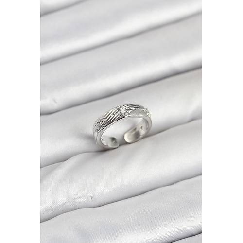 Pirin� G�m�� Renk Zirkon Ta�l� Kutup Y�ld�z� Model Kad�n Y�z�k