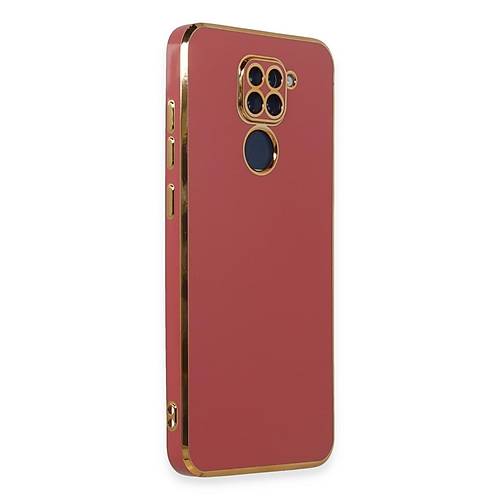 Redmi Note 9 K�l�f Volet Silikon - K�rm�z�