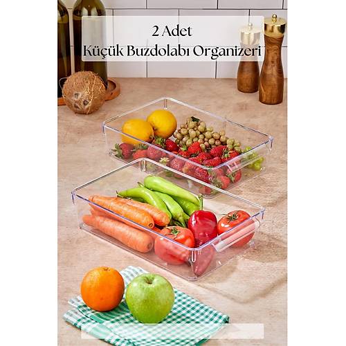2 Li Buzdolab� Organizeri & Buzdolab� D�zenleyici 3 lt