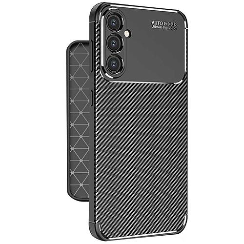 Galaxy A56 K�l�f Auto Focus Karbon Kapak - Siyah