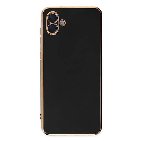 Galaxy A04E K�l�f Volet Silikon - Siyah