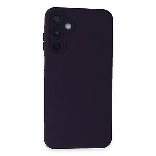 Galaxy A25 5G K�l�f Nano i�i Kadife Silikon - Mor