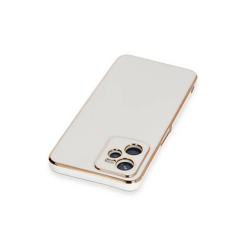 Realme C35 K�l�f Volet Silikon - Beyaz