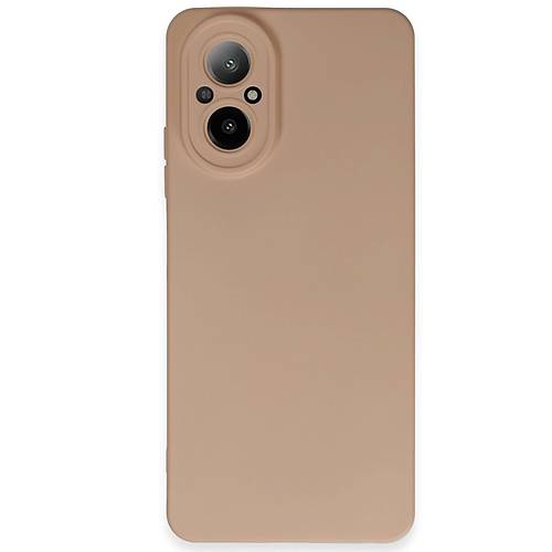 Realme 12 Lite K�l�f Nano i�i Kadife Silikon - Pudra