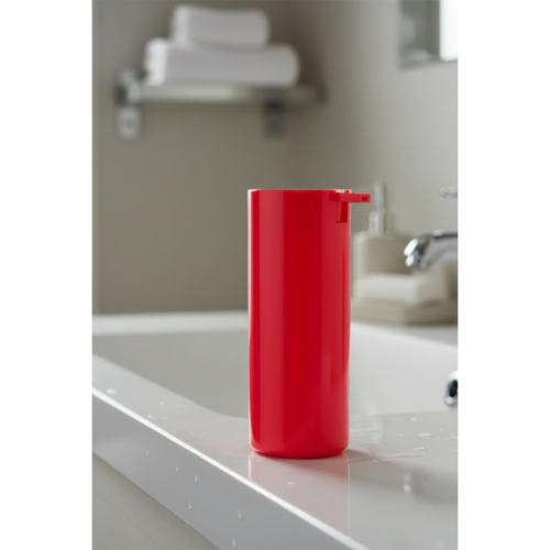 Soft Pembe �effaf Akrilik S�v� Sabunluk 250 ml