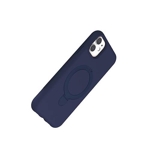 iPhone 11 Regal Magsafe Standl� Kapak - Lacivert