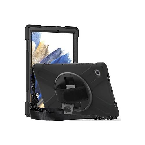 Galaxy X200 Tab A8 10.5 K�l�f Amazing Tablet Kapak - Siyah