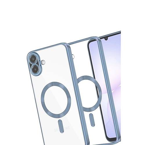 Galaxy A07 4G Kross Magneticsafe Kapak - Sierra Blue