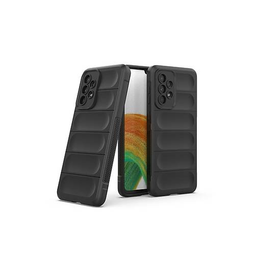 Galaxy A33 5G K�l�f Optimum Silikon - Siyah