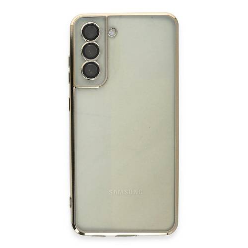 Galaxy S21 FE K�l�f Razer Lensli Silikon - Gold