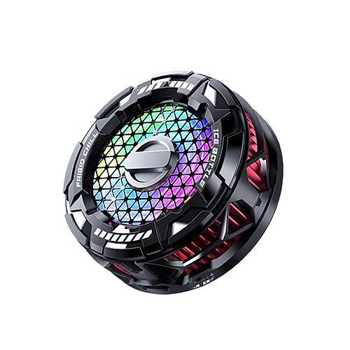 FS02 15W RGB Radyat�r Telefon So�utucu Fan - Siyah