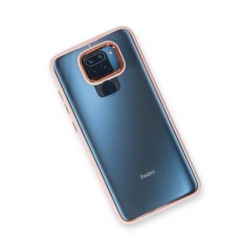 Redmi Note 9 K�l�f Dora Kapak - Pudra