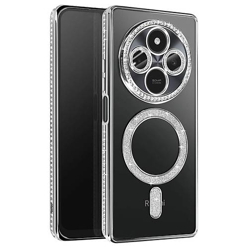 Redmi 14C Joke Simli Magneticsafe K�l�f - G�m��