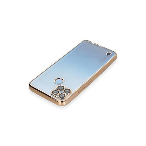 Realme C25Y K�l�f Razer Lensli Silikon - Gold