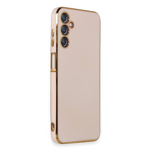Galaxy M14 5G K�l�f Volet Silikon - Pembe