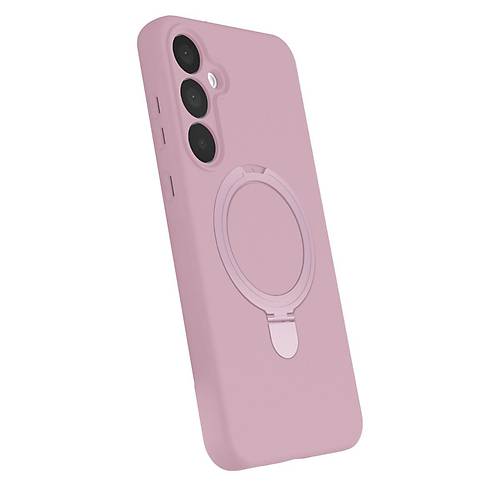 Galaxy A35 5G Regal Magsafe Standl� Kapak - A��k Pembe